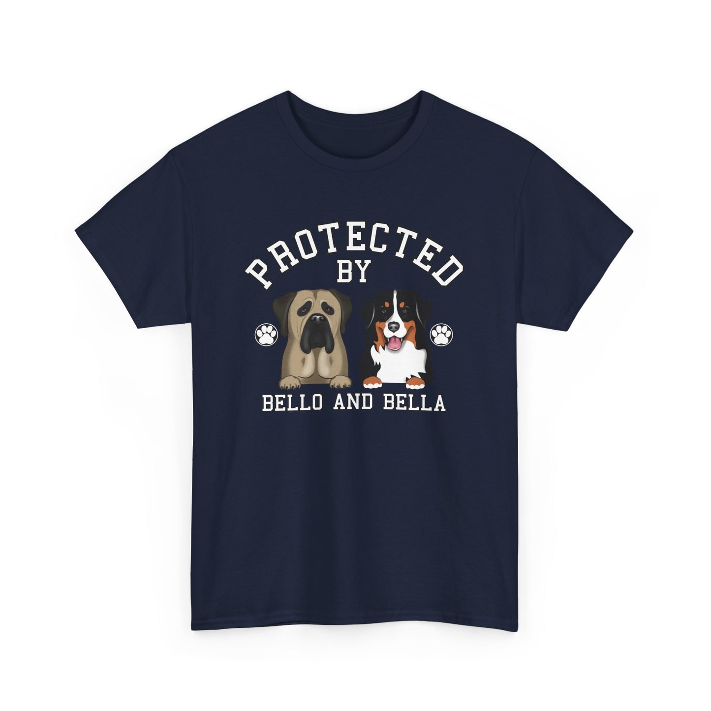 Protected By Pet Customizable Unisex Tee