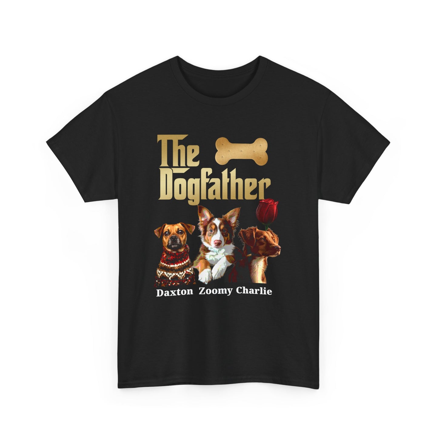 The DogFather Custom Pet Unisex T-Shirt