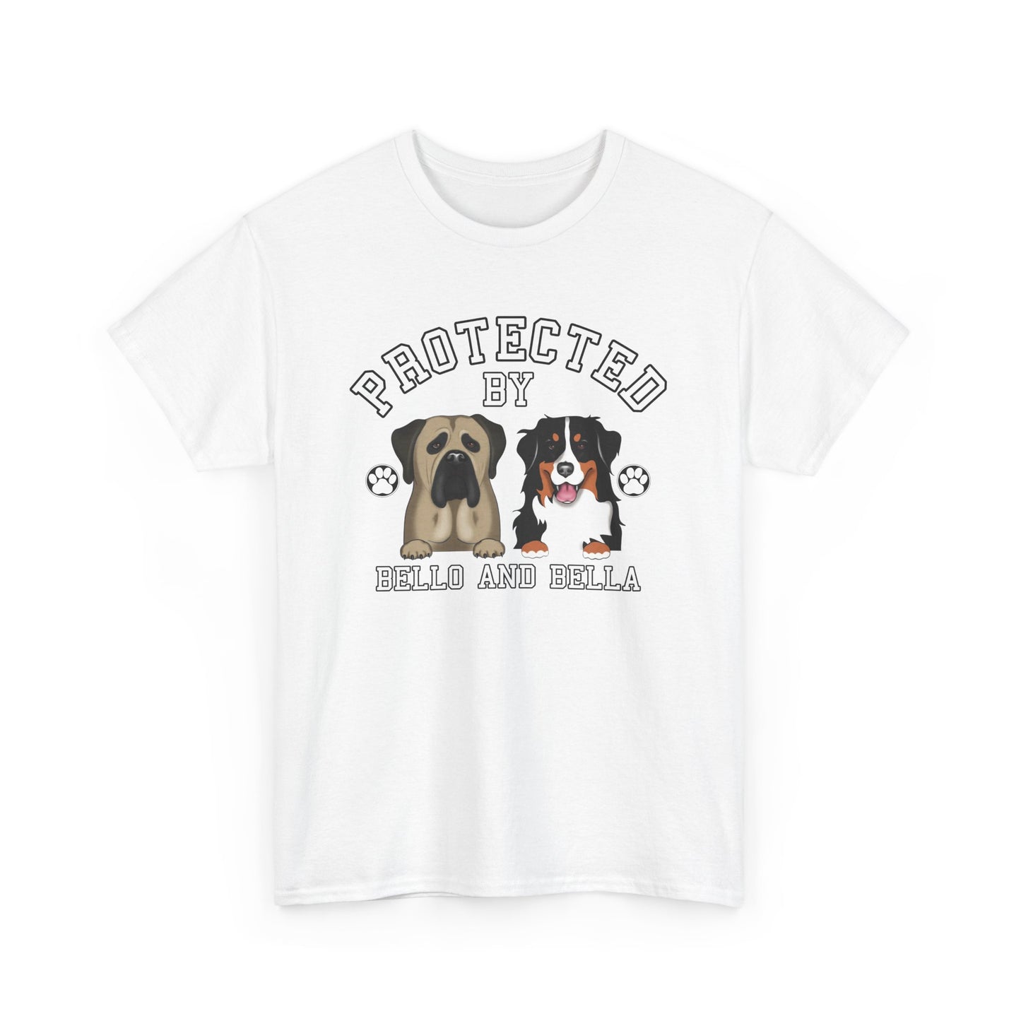 Protected By Pet Customizable Unisex Tee