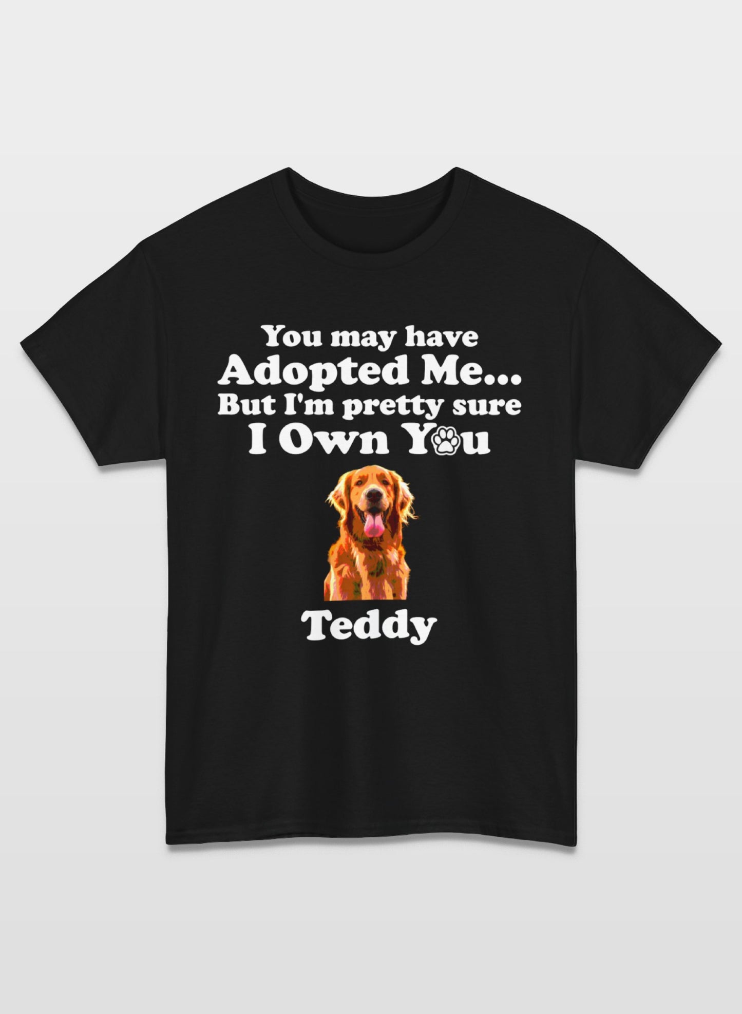 I'm Pretty Sure I Own You Customizable Pet T-Shirt