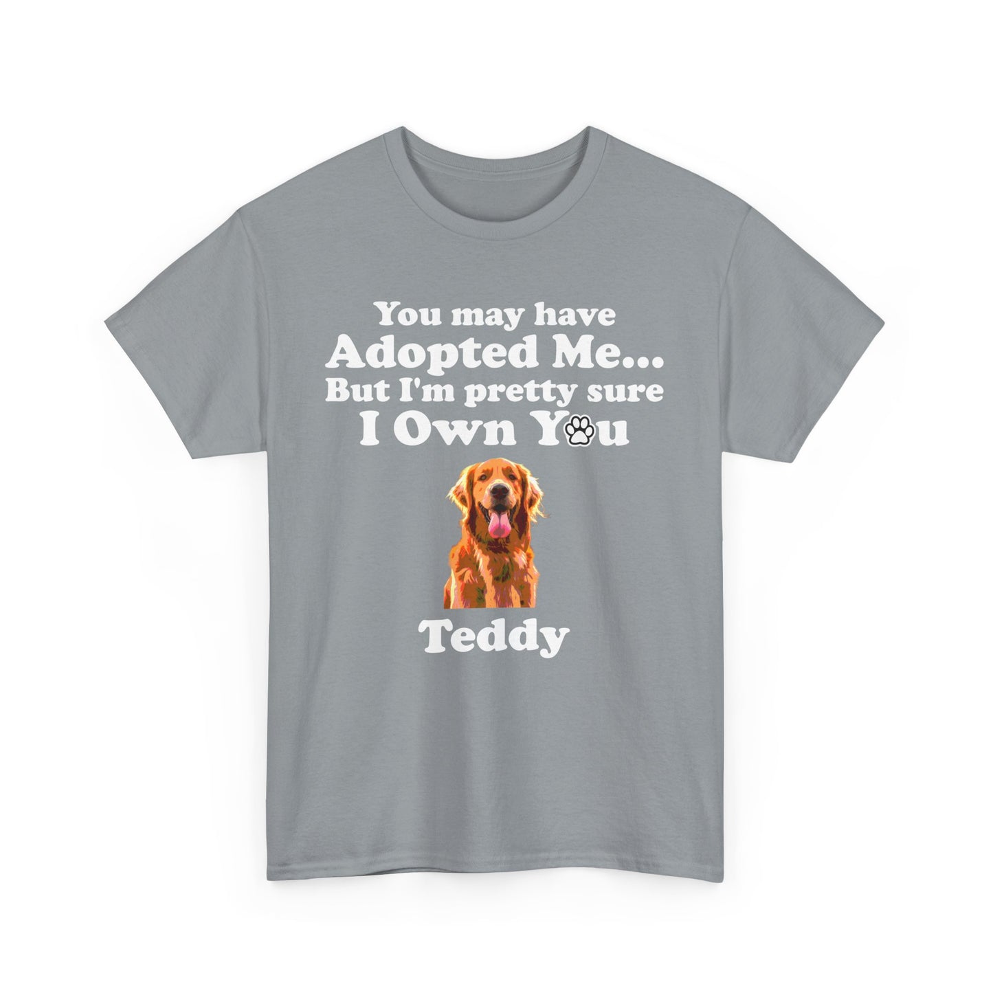 I'm Pretty Sure I Own You Customizable Pet T-Shirt