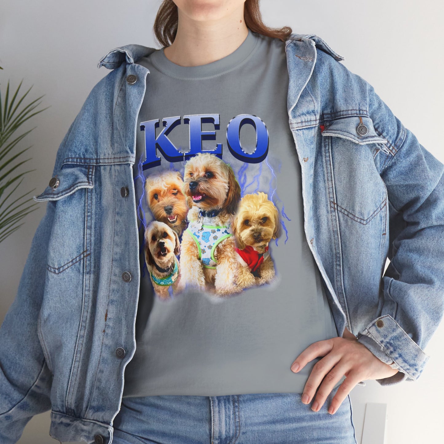 Custom Personalized Pet Face Unisex T-Shirt